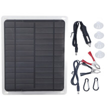 Chargeur de batterie 12V pour voiture, bateau, avion, satellite, station spatiale, chargeur de panneau solaire monocristallin offrant un taux de