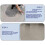Light Gray  Gloss Marble Effect Epoxy Floor Coating, Waterproof Quick Dry Garage Paint 500ml 5