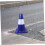 Reflective Road Cone, Plastic 18Inch Traffic Delineator for Construction and Parking, Training Safety Cone 3