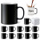 11oz White Sublimation Mugs Bulk Pack, Ceramic Blank Coffee Cups for Printing, Dishwasher Safe 1