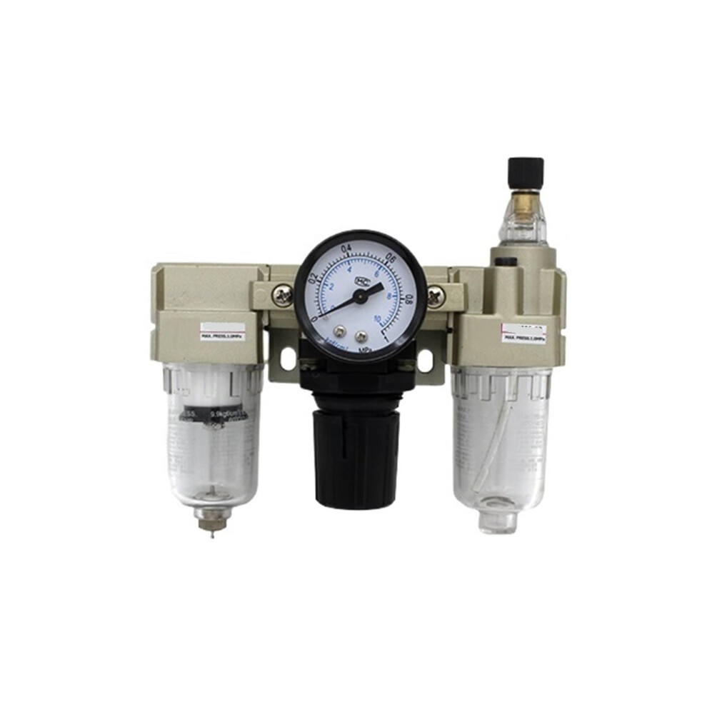 Ac300003 Pneumatic Air Filter Regulator Lubricator 3/8' Frl Unit With Precise Pressure Control 9199774692656