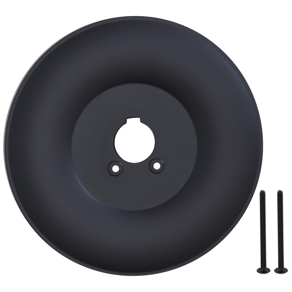 Shower Escutcheon Plate 16090 Matte Black Replacement For Moen Chateau Onehandle Tub And Shower Faucets 9199774692991