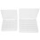 4pcs Transparent Sewing Bobbins Storage Box 25/36 Grids Durable Cases 6