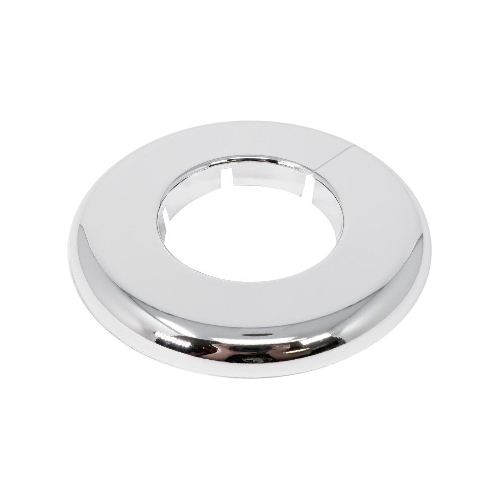 Chrome Wall Plate 11/2 Inch Pipe Escutcheon Split Flange Easy Install Corrosionresistant 9094768942512
