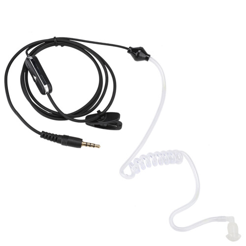 Ακουστικά δύο δρόμων με ακουστικό σωλήνα Covert Acoustic Tube, σετ ακουστικών Hands-Free για