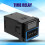 ATS48A‑1Z Digital Timer Relay 5A Delay Power Cycle ABS Plastic 5