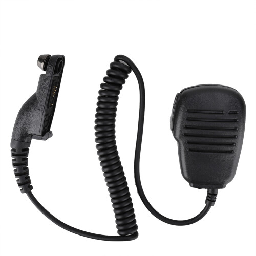 Compact Speaker Microphone with High-quality Microphone for Crystal-clear Communication, Enhanced Communication Features for Professionals, Ergonomic