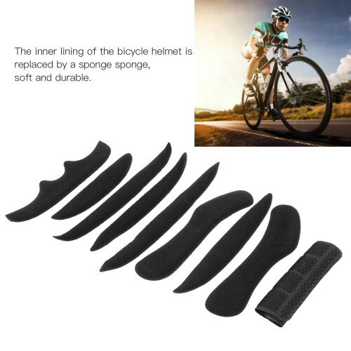 Doublure de casque vélo électrique - 2 jeux - Accessoire réglable 2