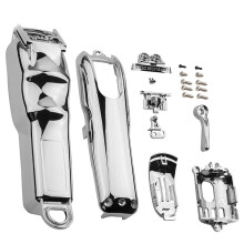 Schutzhüllen-Set für Haarschneidemaschinen, robustes Gehäuse in Goldoptik für Wahl5Star Series Magic Clip, komplettes Set aus Ober- und