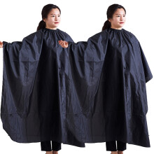 Mantellina professionale per acconciature, in poliestere resistente e facile da pulire, con design riutilizzabile, mantellina leggera e antipiega per