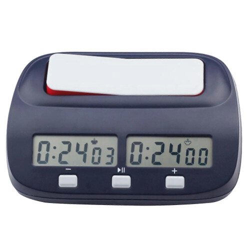Digital display internationell schacktimer schackklocka digital timer nedräkningstimer bärbar timer för brädspel