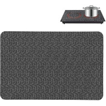 Schutzmatte für Induktionskochfelder, Induktionskochfeldmatte, 52 x 78 cm, multifunktionale Induktionskochfeldmatte