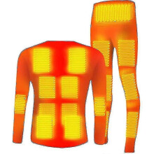 Beheizbare Herren-Winterunterwäsche mit USB-Anschluss, elektrischer Heizfunktion, Skianzug, Skihose