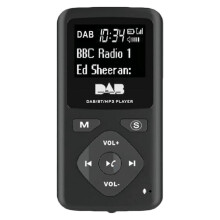 DAB/DAB Digitalradio Bluetooth 4.0 Taschenradio FM Mini-Handradio Kopfhörer MP3-Player USB