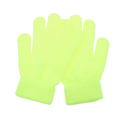 par ridhandskar för utomhusbruk Fluorescerande vinterhandskar Mångsidiga varma handskar 1