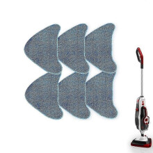 6-pak mikrofiberpuder til udskiftning af Hoover Steam Complete kæledyrsmoppe