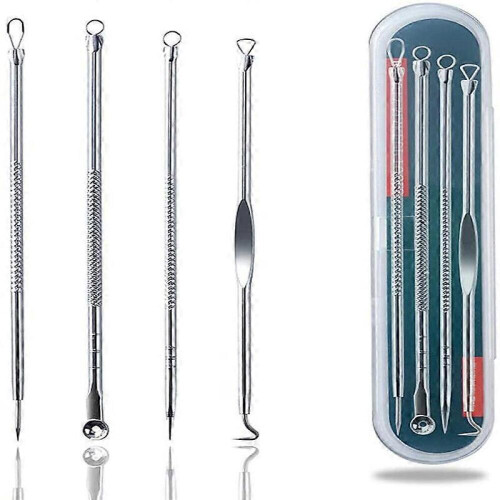 Mitesserentferner-Set, 4-teilig