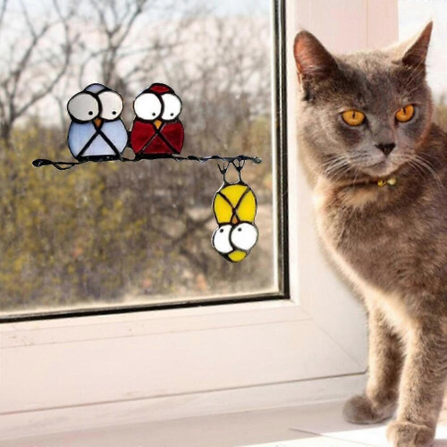 Window Stickers Birds Window Clings Window Decals Spring Window Decorations 25-26