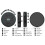 Φορητό CD Player CD Player Επαναφορτιζόμενο CD Φορητό CD Player με ηχεία Επαναφορτιζό 2