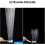Duschmunstycke Tryckduschmunstycke Toalettduschmunstycke Aluminiumduschmunstycke med 3