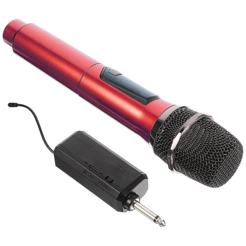 Microphone sans fil portable pour karaoké, sans fil, 1 ensemble 2