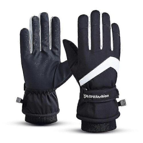Damen-Winterskihandschuhe, wasserdichte Touchscreen-Snowboardhandschuhe
