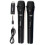 Microphone sans fil UHF USB 3,5 mm à main 2