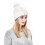 Gestrickte Plüschmütze, warme Wintermütze, Skimütze (Beige) 3