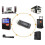 Microphone sans fil UHF USB 3,5 mm à main 5