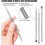 9 In 1 Blackhead Remover Tool Kit, Blackhead Comedone Extractor Tool, Tool Kit 4