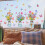 Window stickers flowers spring potted plant window decals 5