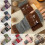 Broderet patchwork termohandsker til damer Udsøgt broderet design Vinterrejse 2