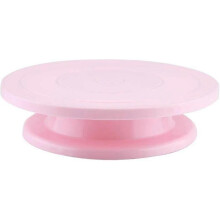 Suporte giratório antiderrapante de 28 cm para decoração de bolos