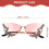 Γυαλιά ηλίου Cool Glasses χωρίς σκελετό για διασκεδαστική χρήση, 4 ζευγάρια, πο 2