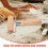 Wooden Rolling Pin with Nonstick Handle for Baking Pizza Pasta Dough, Lightweight Kitchen Tool 5