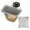 Efficient Kitchen Sink Strainer with 50PCS Filter Bags for Waste 1