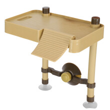 Plataforma para reptiles con muelle flotante para tortugas y escalera de rampa personalizable, pilones de soporte con ventosas para acuarios, fácil