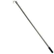 Loft Ladder Pull Hook Kit With 101.6cm Aluminum Extension Rod Stainless Steel Hook And Storage Hanger