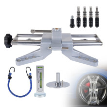 Wheel Alignment Tool with Universal Magnetic Adapter for 1125 Inch Rims, Precision Camber Caster
