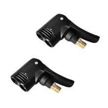 2Pcs DualUse Bike Valve Adapter Presta and Schrader Pump Connector Aluminum Alloy for Road and Mountain Bikes