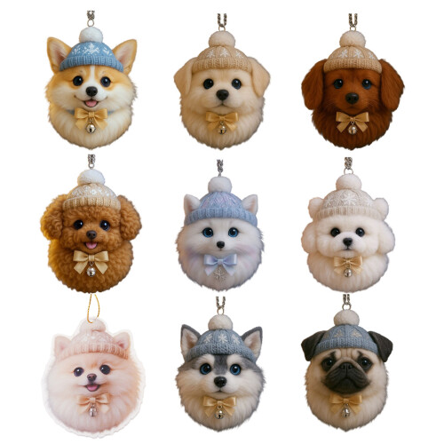 Breloque en peluche durable pour animaux de compagnie,-Labrador 1
