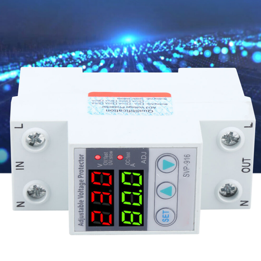 Smart Voltage Guard With Adjustable Recovery And Display Features 4951379636139