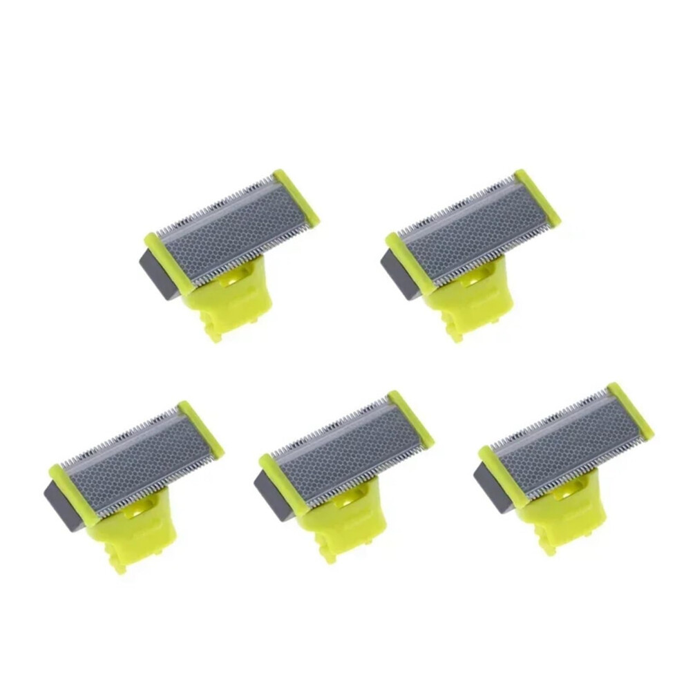 Replacement Shaver Heads Compatible with MLG, 5PCS Washable Electric Razor Blades for Men Grooming