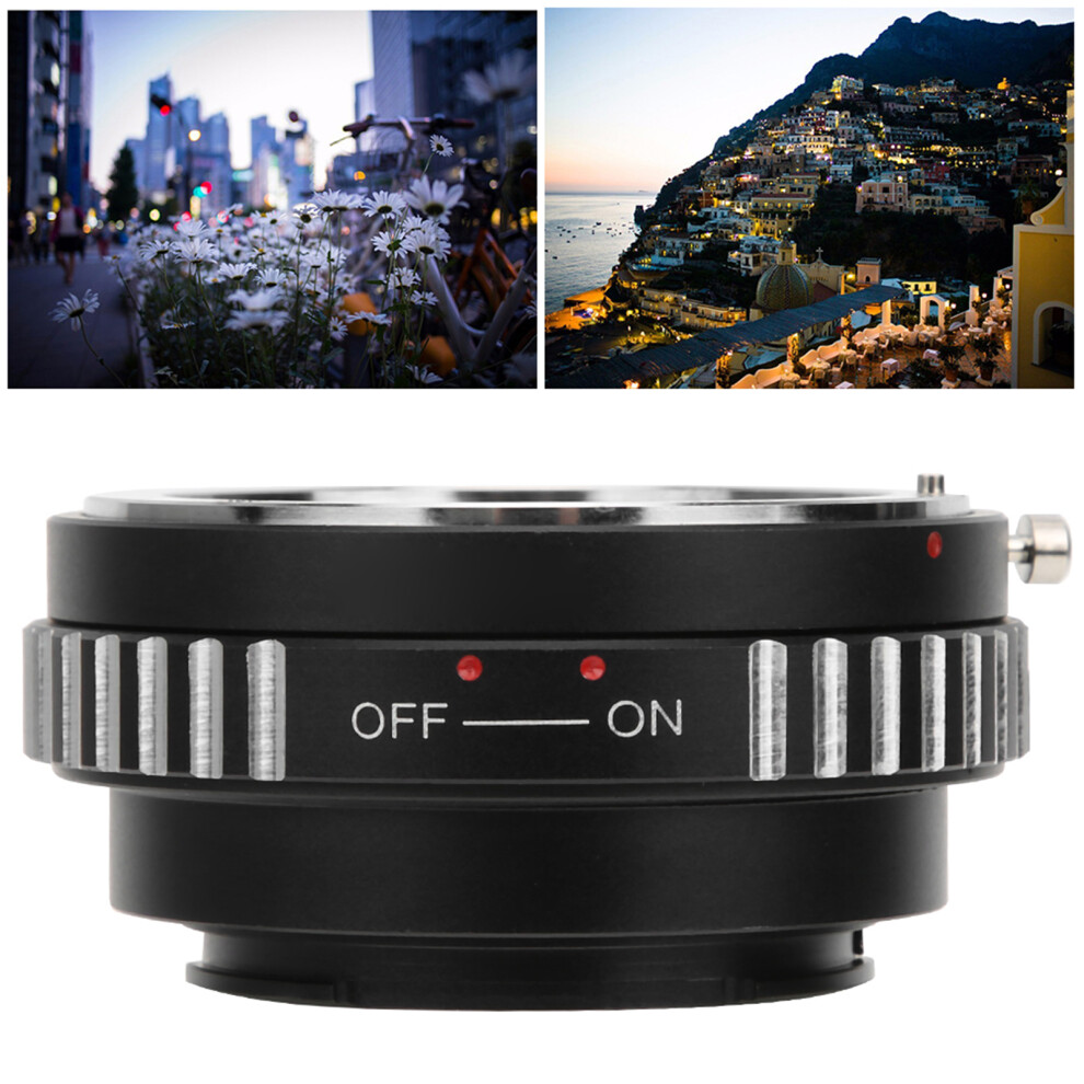 Aluminium Alloy Adapter Ring For Pk/Lens To E-Mount Cameras, Black 9441379636727