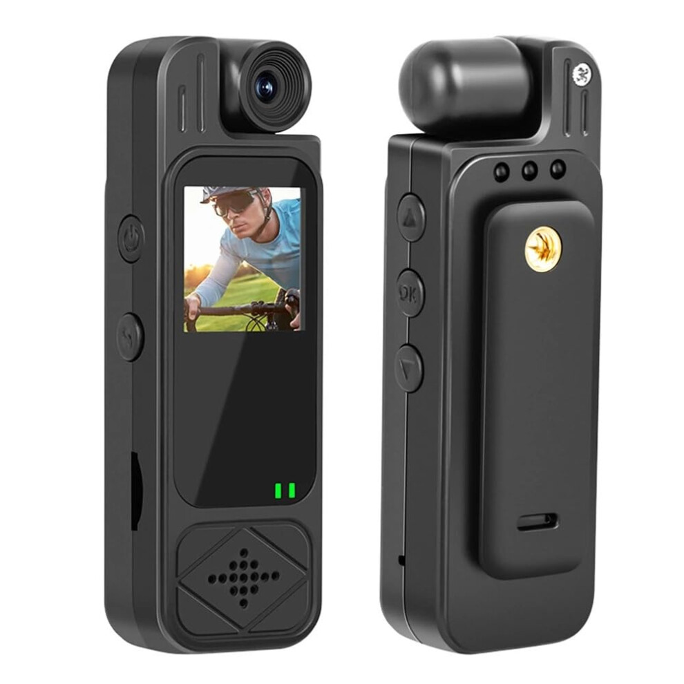 Body Camera Hd 1080P Mini With Night Vision Loop Recording For Police Security 9199774696470