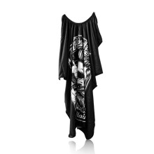 Elegante mantello da salone, grembiule da parrucchiere personalizzato per uomo e donna, materiale in poliestere per un comfort traspirante, design