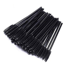 Diverse kristallen glansstaafjes, 300 stuks wegwerpmascarastaafjes en wimperborstels, draagbaar en herbruikbaar voor wenkbrauwverzorging, make-up