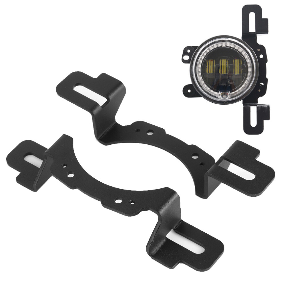 Steel Foglight Mounting Bracket For Jeep Wrangler Jk 10Th Anniversary 8451379638448