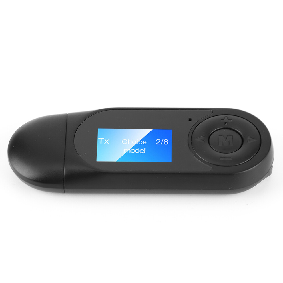 Bluetooth 5.0 Wireless Audio Adapter With Lcd, 3.5Mm, 10M Range 5011379638393