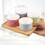 Ramekins 4 oz Ceramic Baking Cups Oven Safe Porcelain Souffle Dishes Stackable White 3